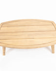 Codeine 5-Seater Timber Outdoor Lounge Set with Wooden Table