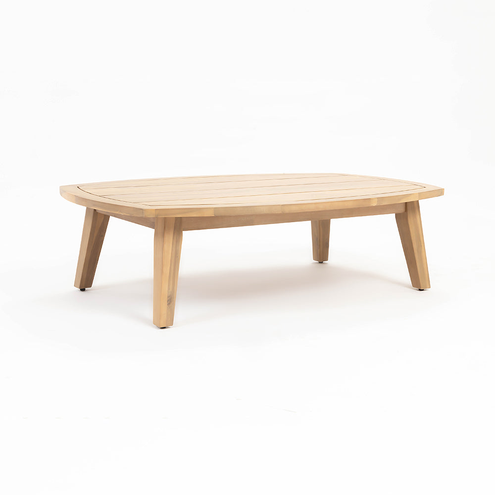 Codeine 5-Seater Timber Outdoor Lounge Set with Wooden Table