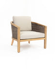 Codeine 5-Seater Timber Outdoor Lounge Set with Wooden Table