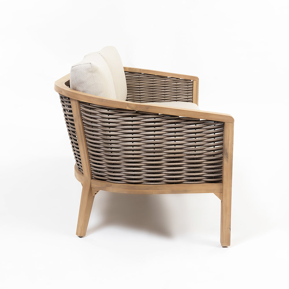 Codeine Timber Outdoor 3 Seater Sofa