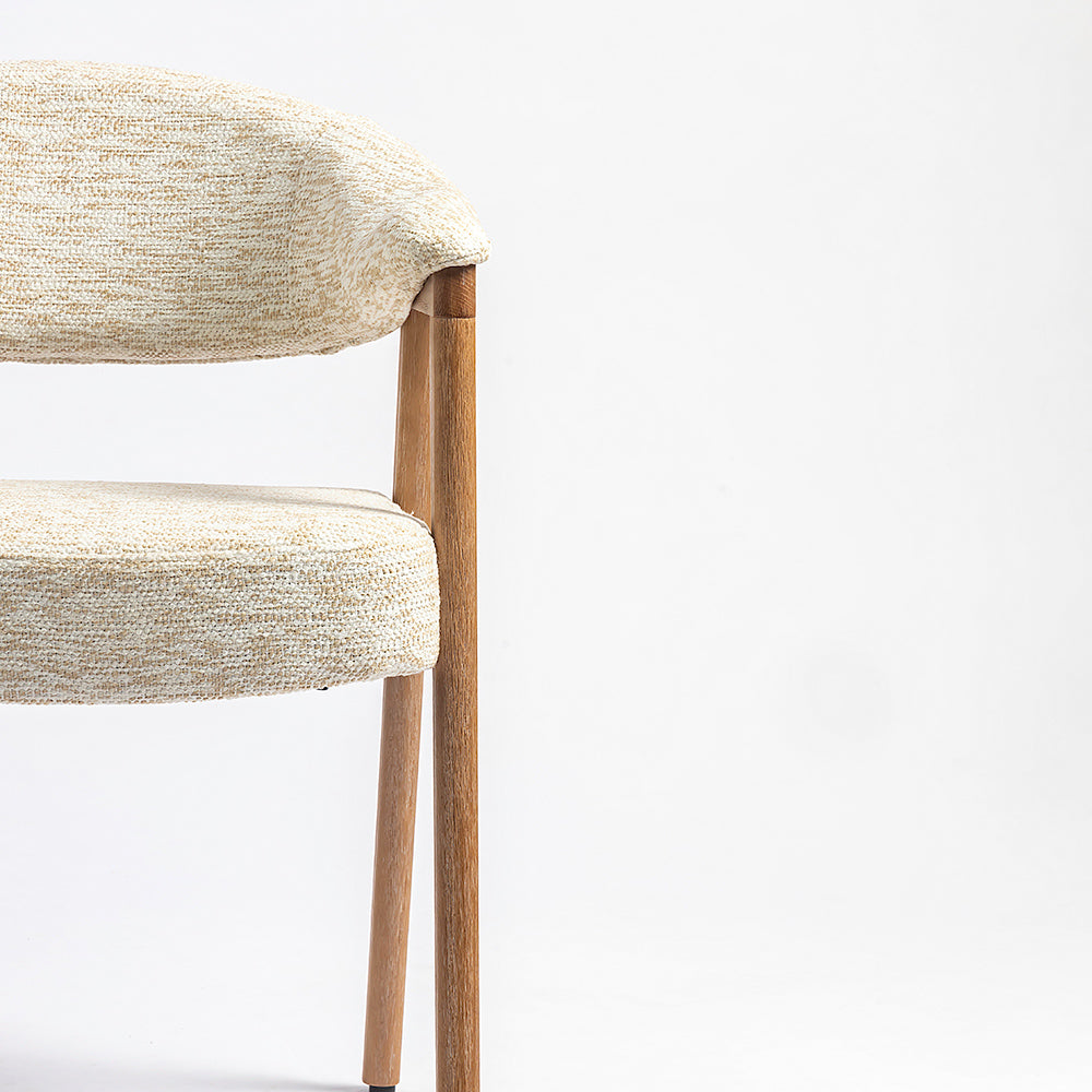 Cleffy Beech Wood Dining Chair