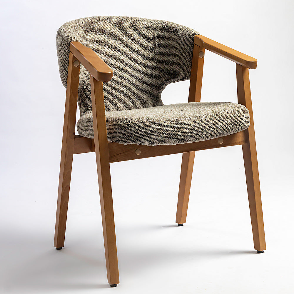 Cleffy Beech Wood Dining Chair