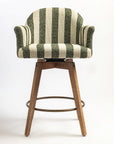 Perri Wooden Swivel Counter Chair