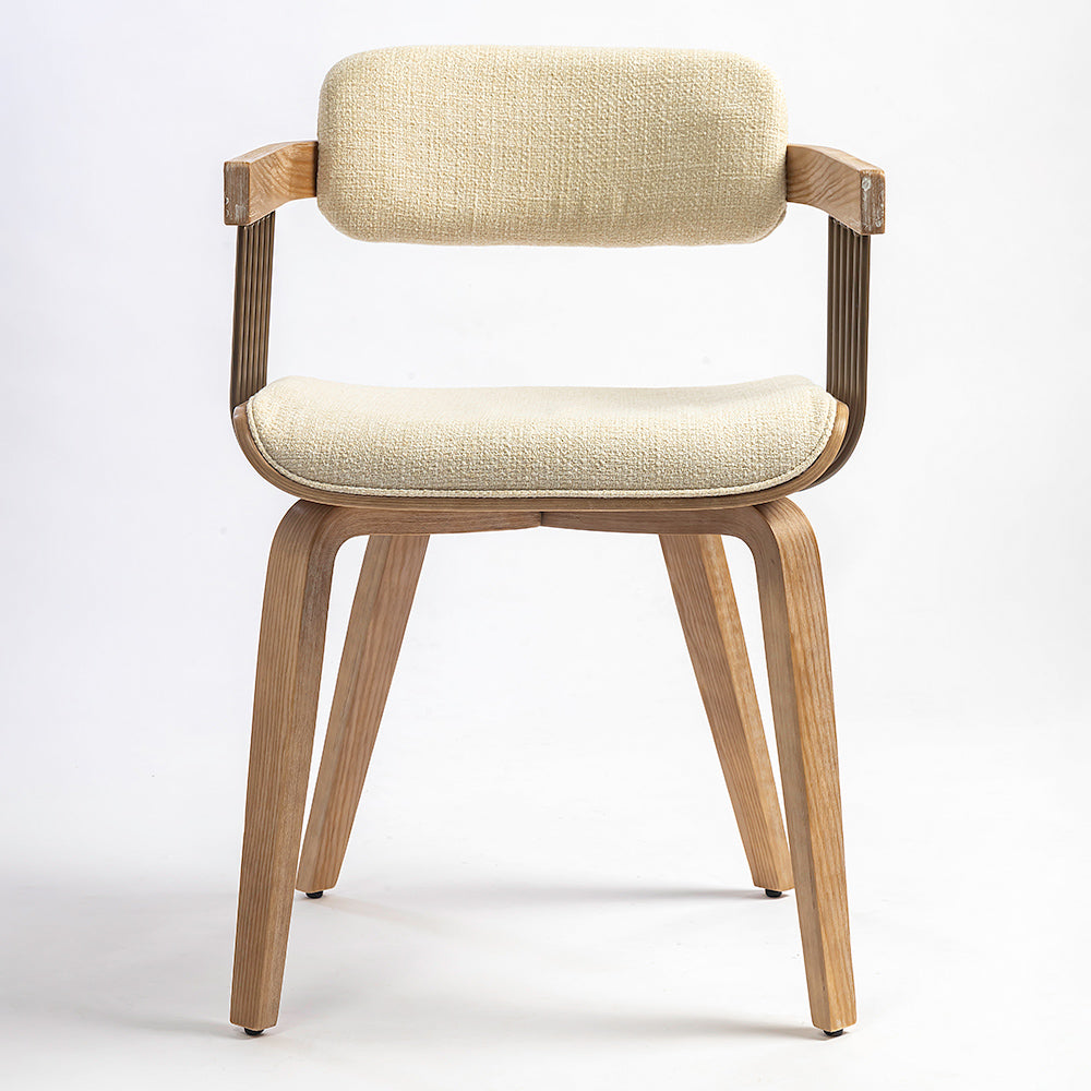 Blonde Wooden Dining Chair