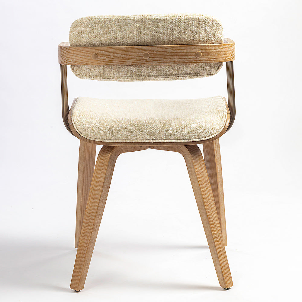 Blonde Wooden Dining Chair