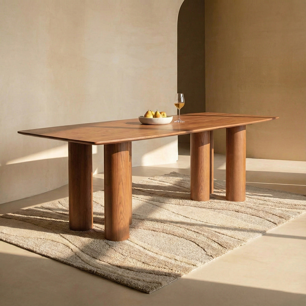 Salad Plywood 8 Seater Dining Table