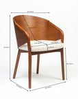 Pusha Wooden Dining Chair
