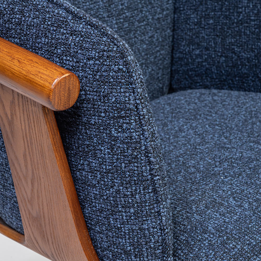 Toliver Plywood Dining Chair with metal