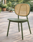 Mantis Pywood Semi Outdoor Dining Chair with Metal
