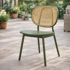 Mantis Pywood Semi Outdoor Dining Chair with Metal
