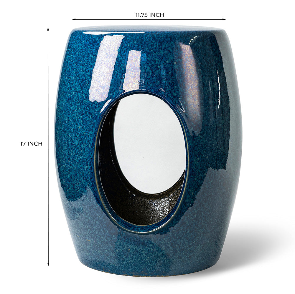 Virgo Ceramic Garden Stool