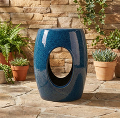 Virgo Ceramic Garden Stool