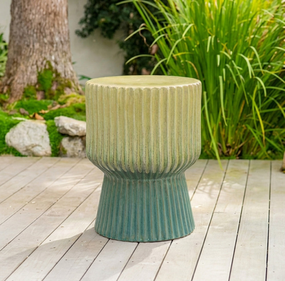 Pisces Ceramic Garden Stool