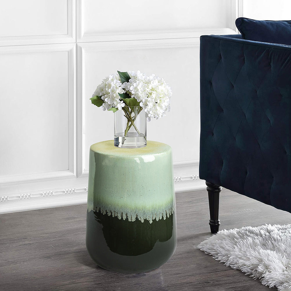 Bleach Ceramic Garden Stool