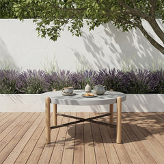 BreezeLine Outdoor Round Coffee Table