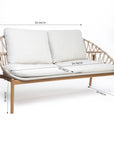 BreezeLine Outdoor 4 Seater Sofa Set