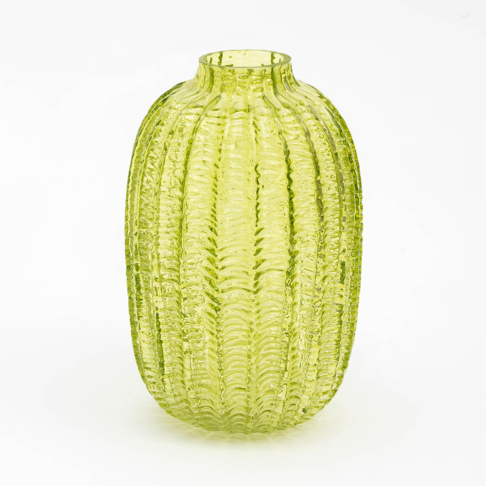Evergreen Glass Vase