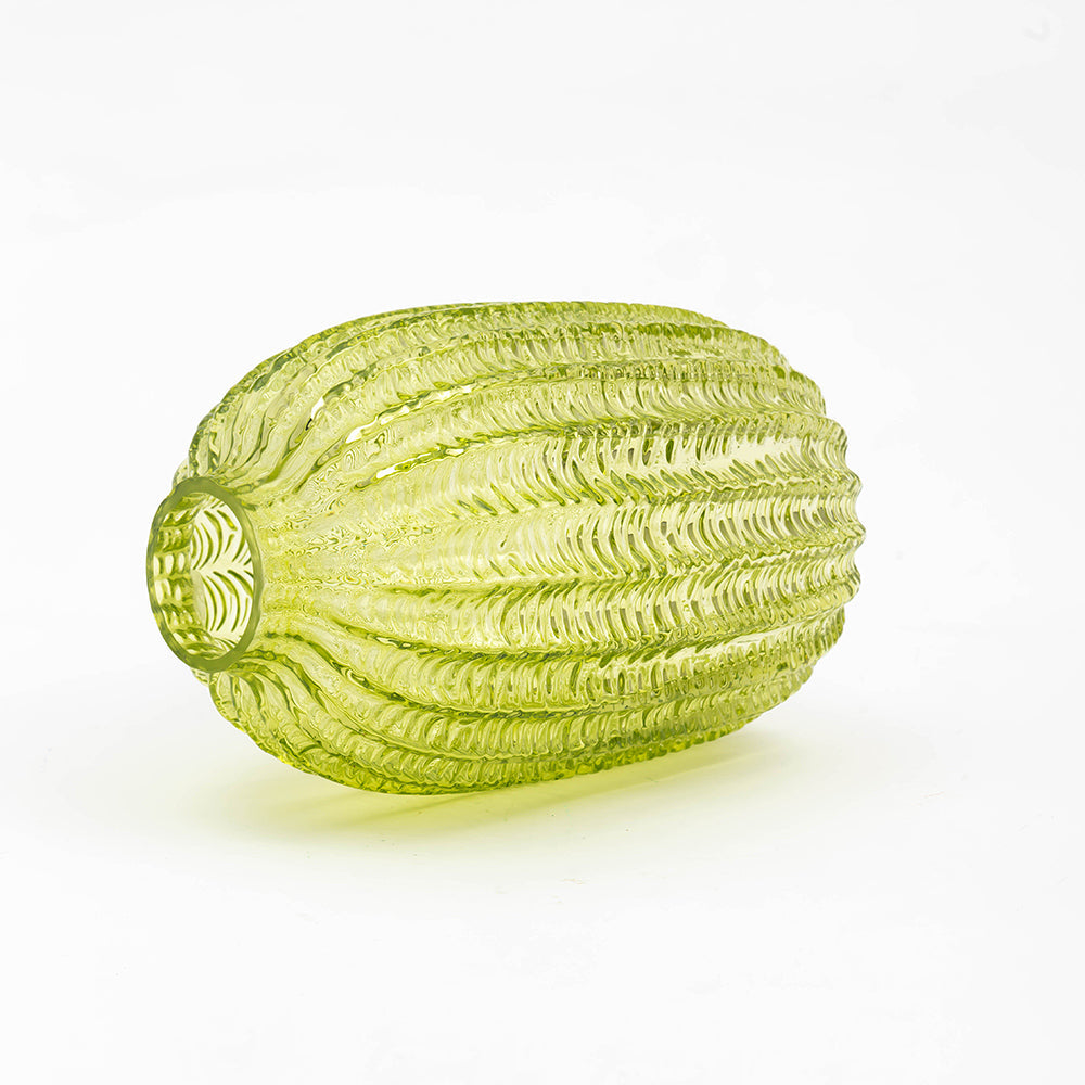 Evergreen Glass Vase