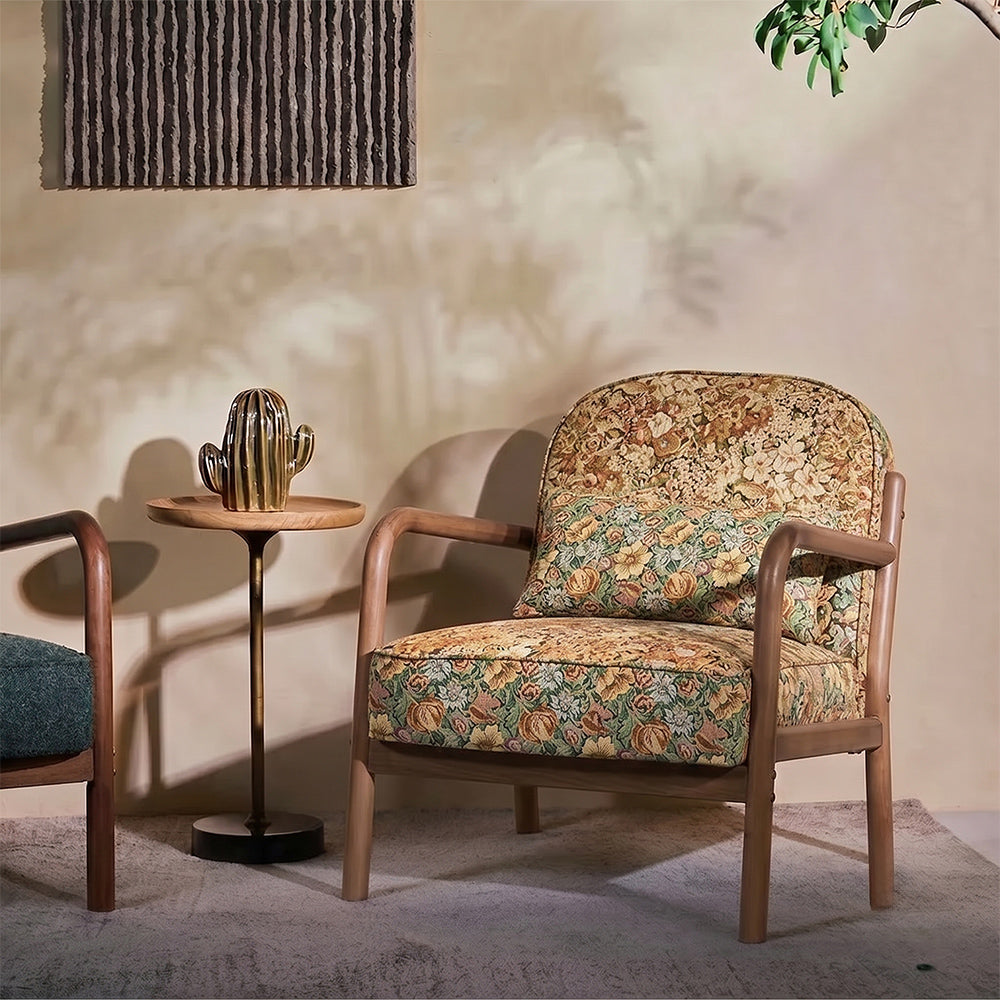 Roselle Floral Arm Chair