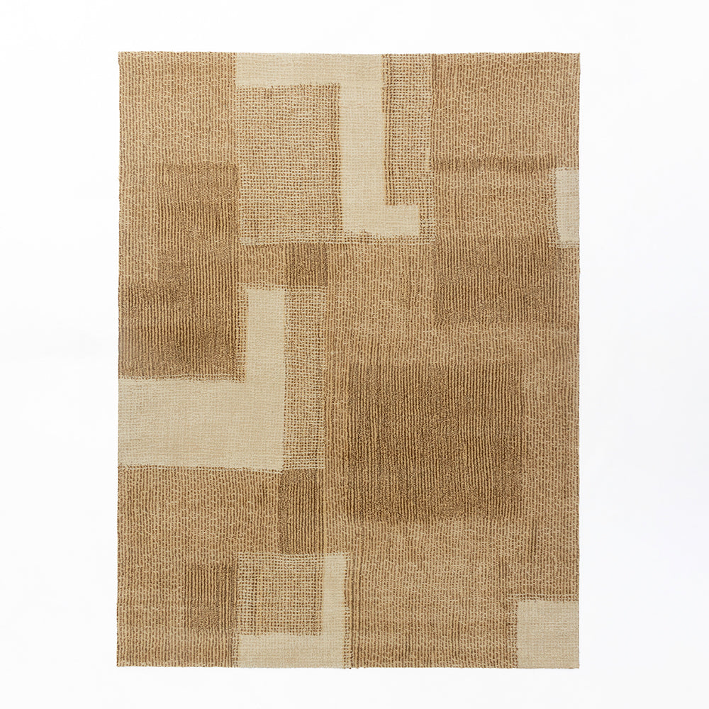 Sandstone Blocks Hand-Tufted Rug