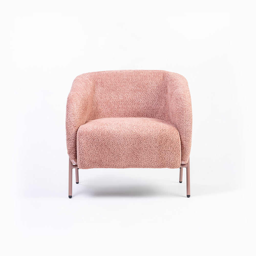 Sunbeam Lounge Chair - Rose Brown