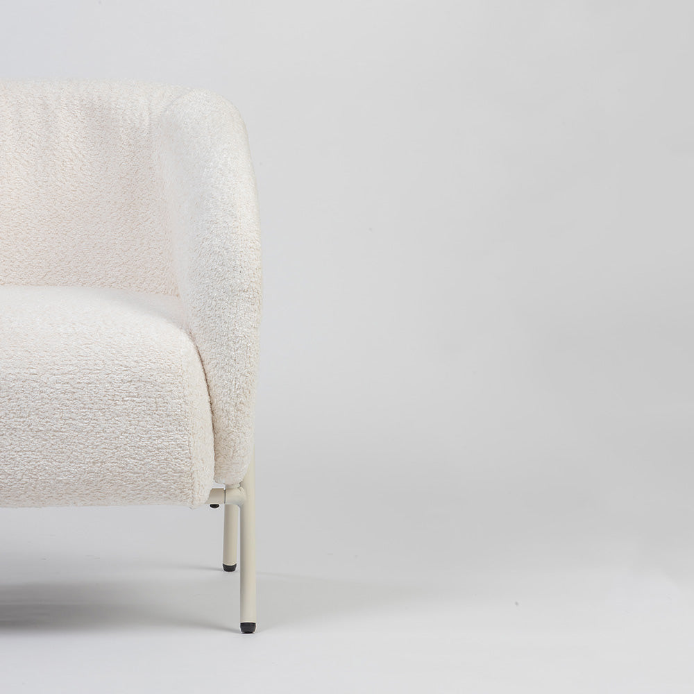 Sunbeam Lounge Chair - White