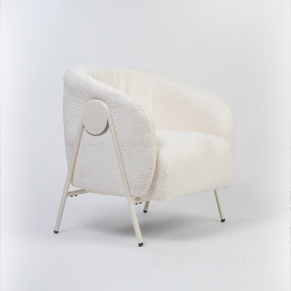 Sunbeam Lounge Chair - White