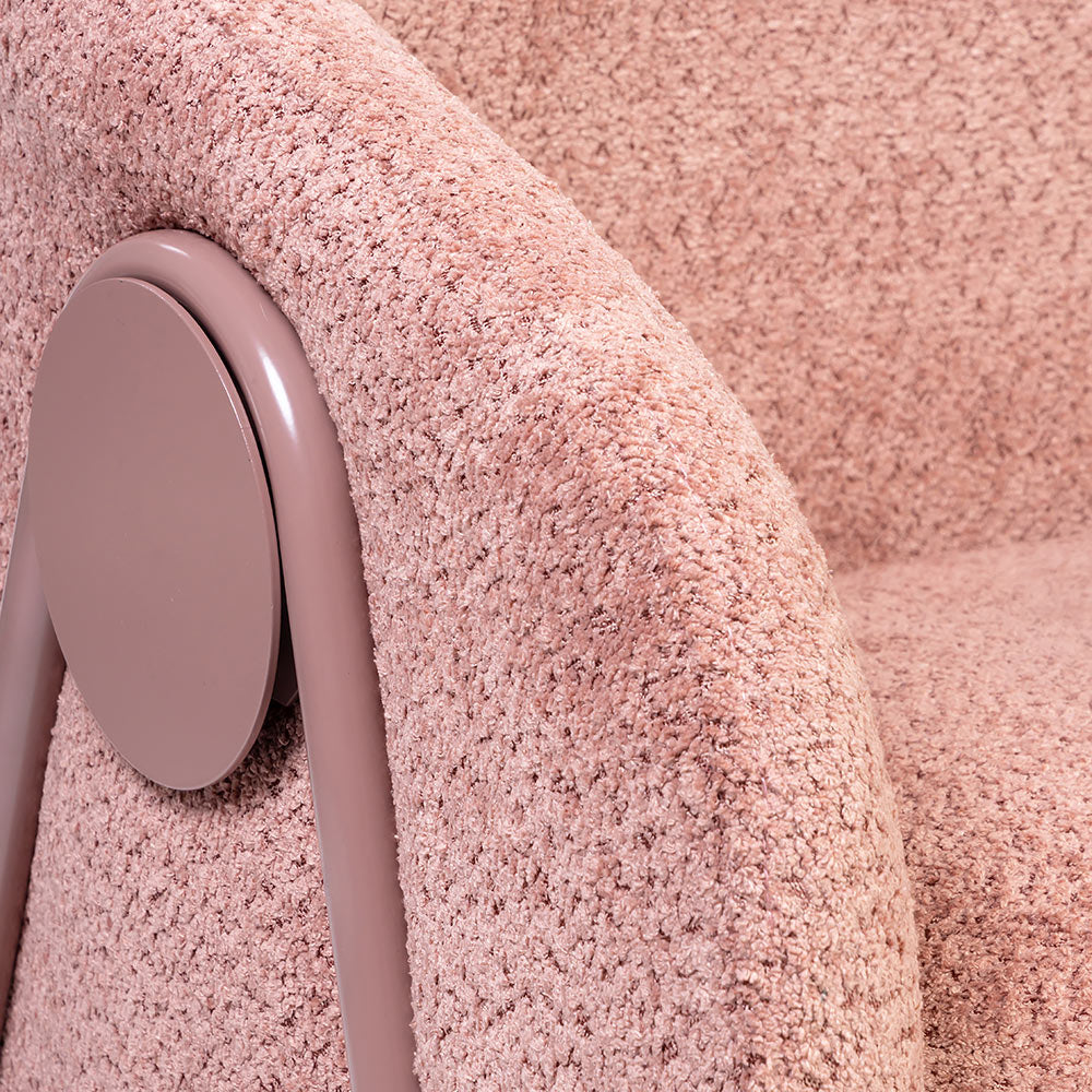 Sunbeam Lounge Chair - Rose brown