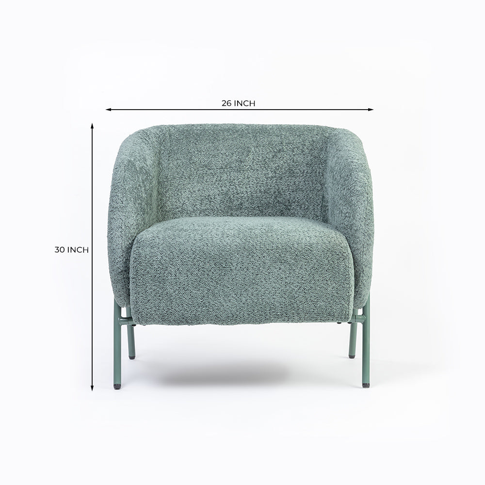 Sunbeam Lounge Chair - Green