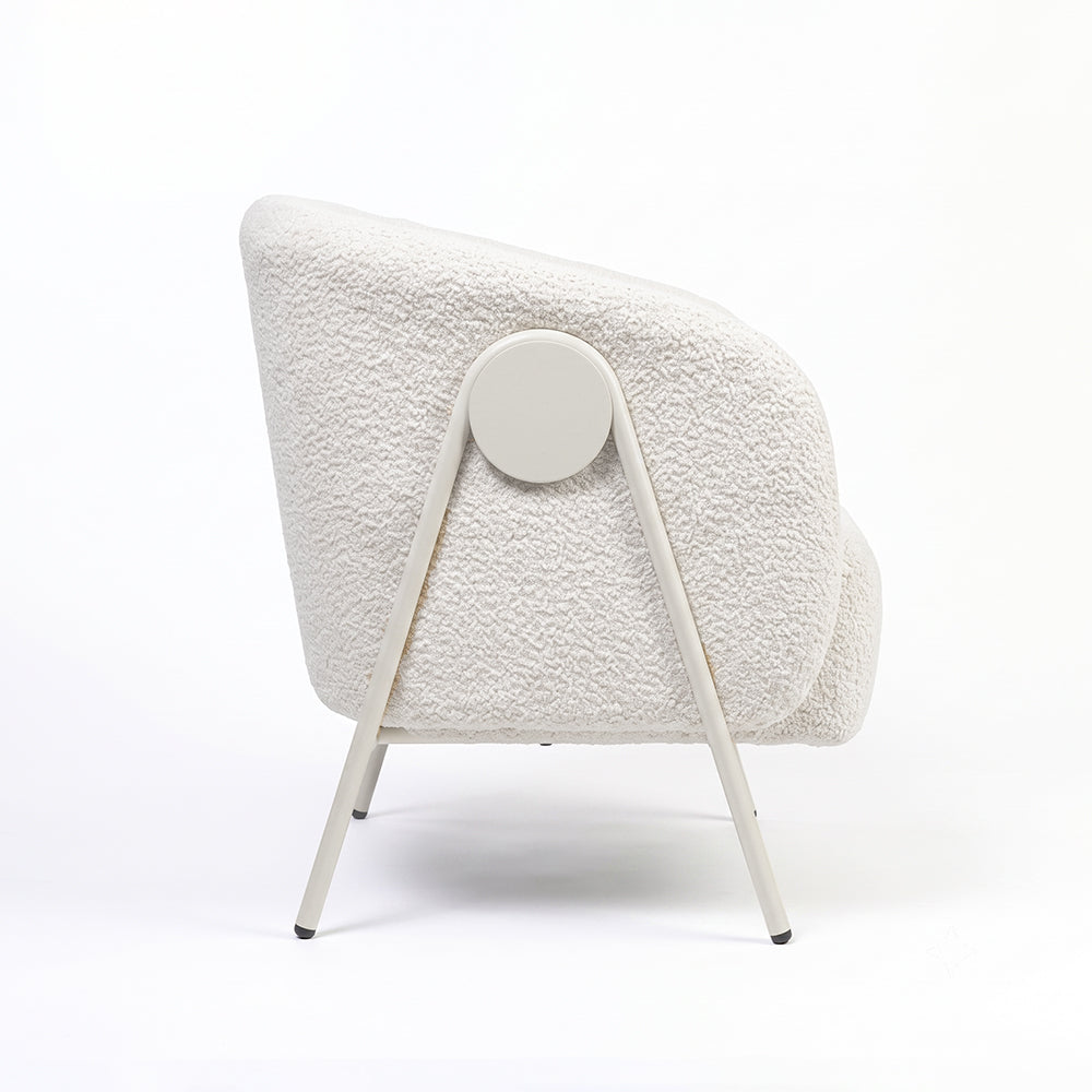 Sunbeam Lounge Chair - White