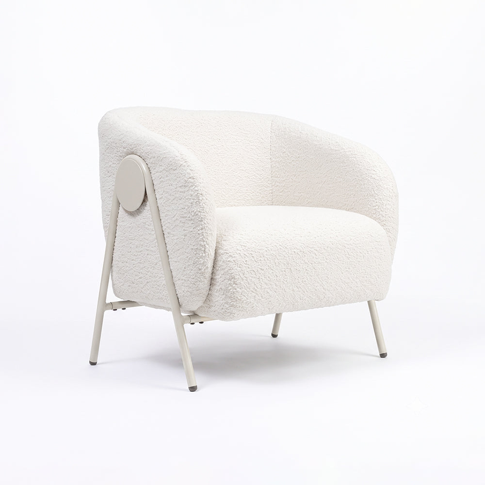 Sunbeam Lounge Chair - White