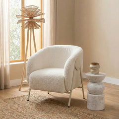 Sunbeam Lounge Chair - White