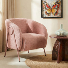 Sunbeam Lounge Chair - Rose brown
