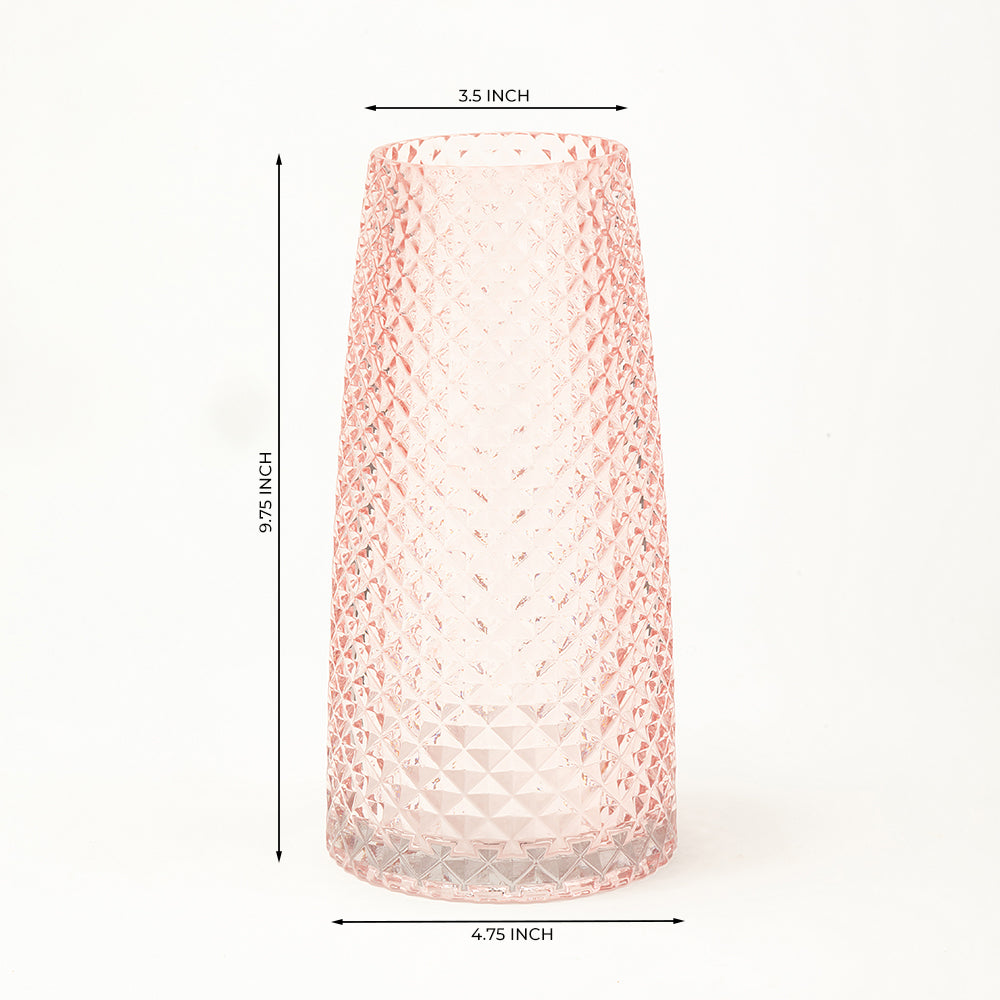 Voltra Edge Glass Vase - Medium