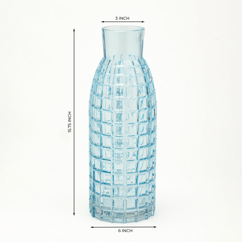 Nexa Pulse Glass Vase - Small