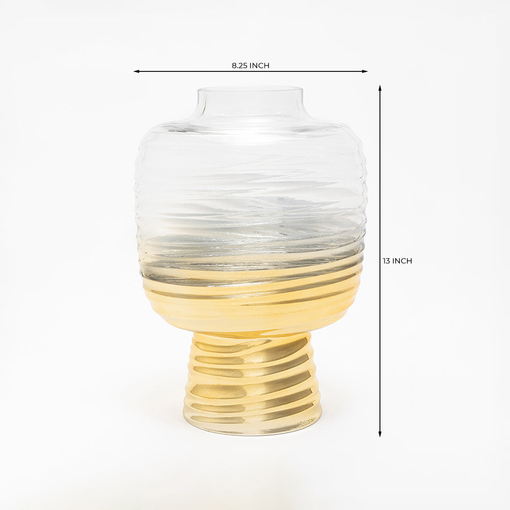Lavande Charm Glass Vase set of 2 - Large