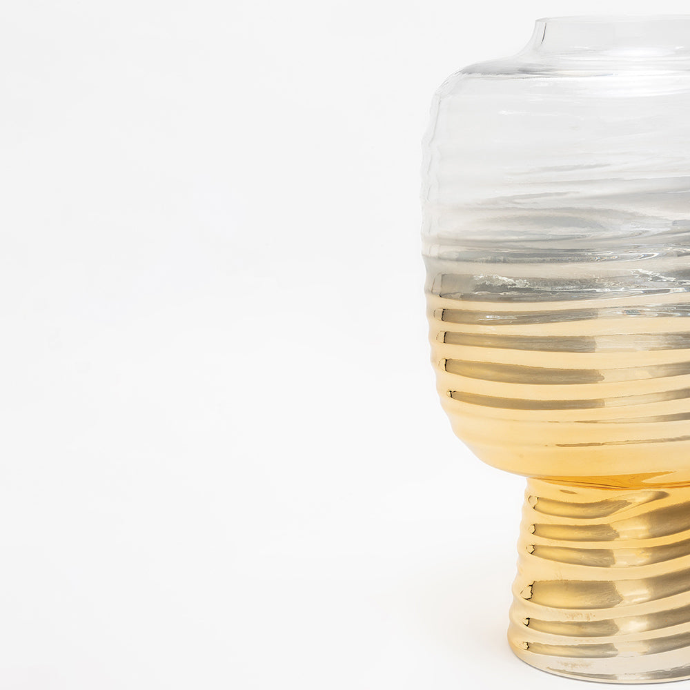 Lavande Charm Glass Vase set of 2 - Large