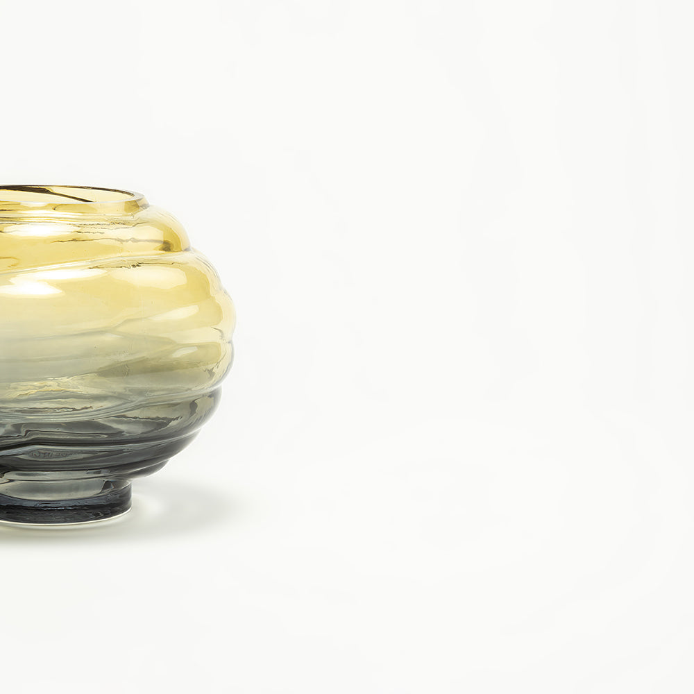 Dynaris Edge Glass Vase Set of 3