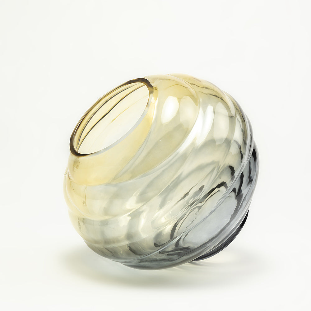 Dynaris Edge Glass Vase Set of 3 - Medium