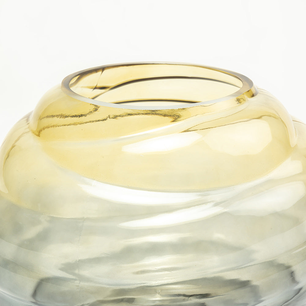 Dynaris Edge Glass Vase Set of 3 - Medium