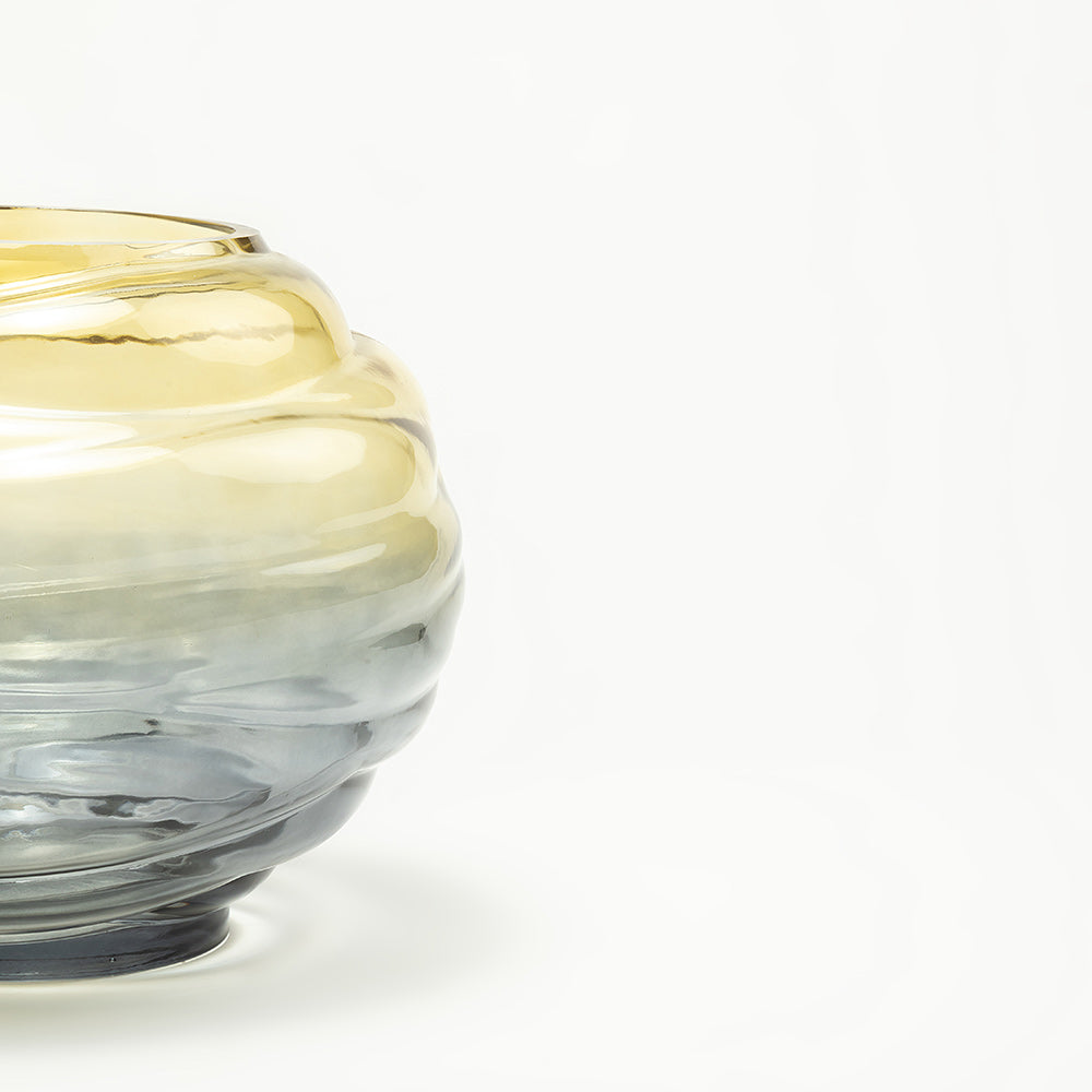 Dynaris Edge Glass Vase Set of 3 - Medium