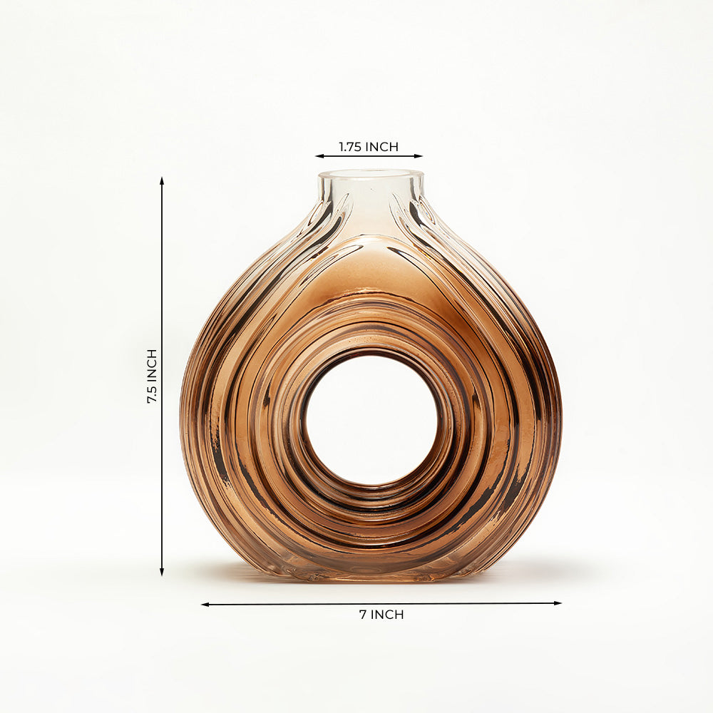 Pinnova Miah Glass Vase Set of 2