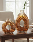 Pinnova Miah Glass Vase Set of 2