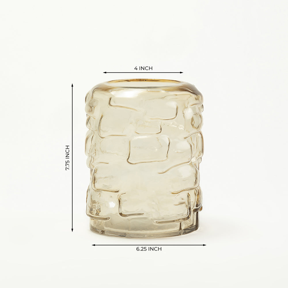 Eterna Yuhan Glass Vase set of 3