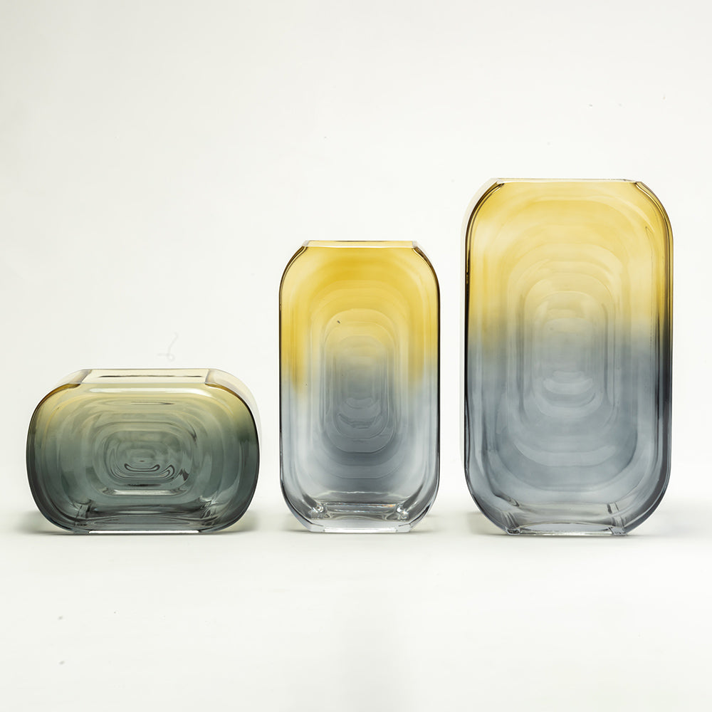 Celeste Thirdy Glass Vase set of 3 - All