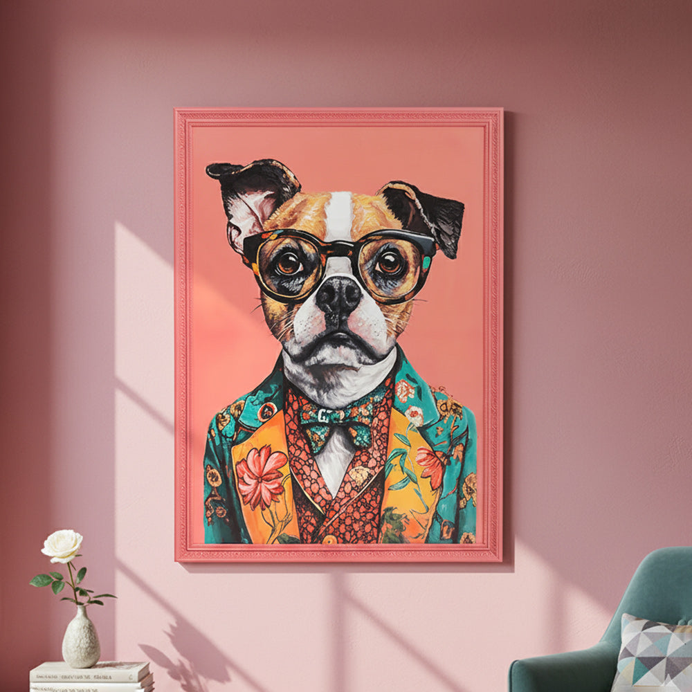 Loyal Gaze Wall Painting
