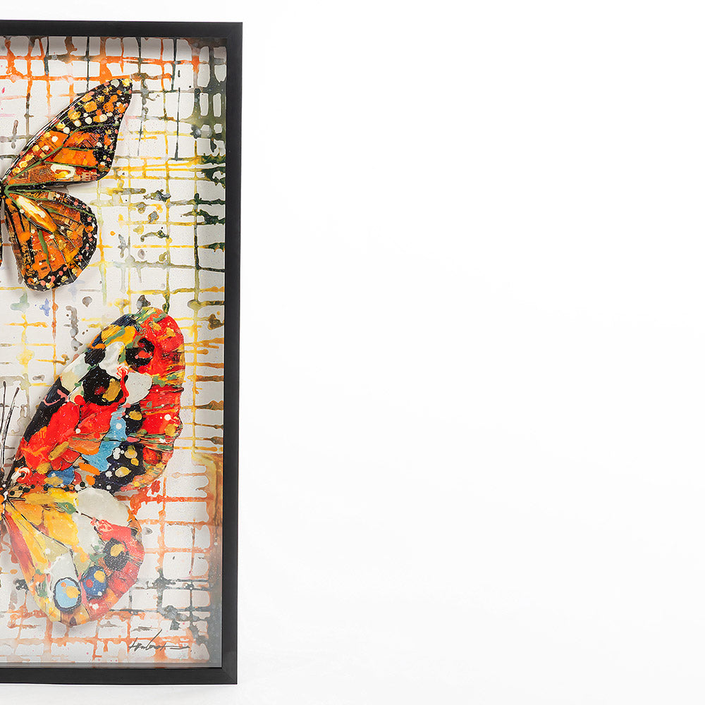 Whim of Wings Wall Painting