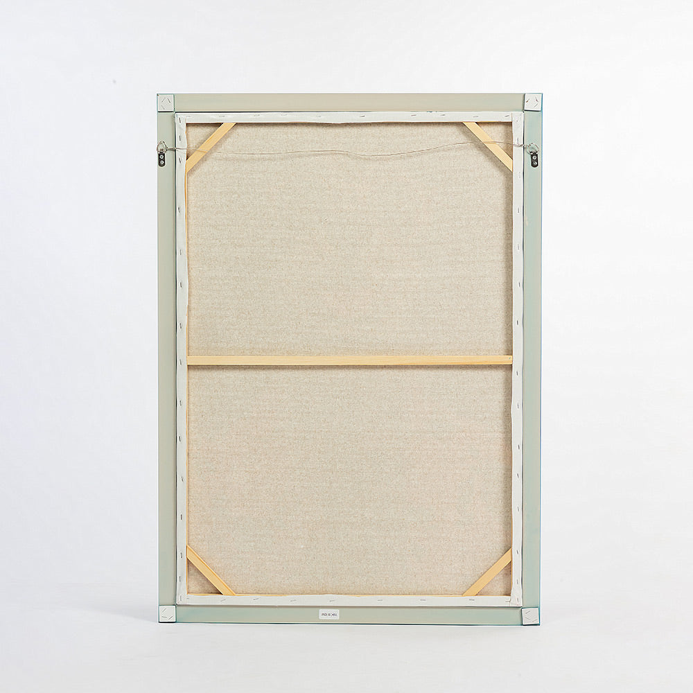 Woman of the Wild Hue Wall Painting