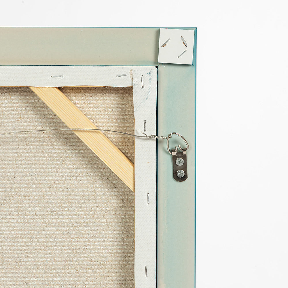 Woman of the Wild Hue Wall Painting