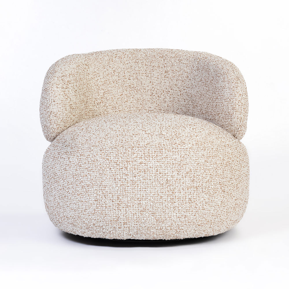 Velmora Erika Swivel Sofa - Beige
